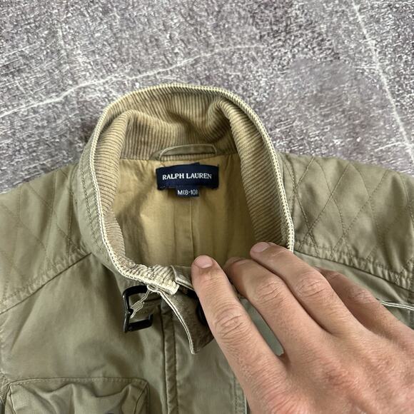 Ralph Lauren Olive Utility Jacket - Picture 3 of 5